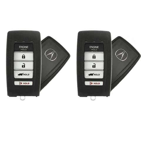 2014-2015 Acura MDX / 5-Button Smart Key / PN: 72147-TZ6-A61 / KR537924100 (Driver 2) (OEM) 2014-2015 Acura MDX / 5-Button Smart Key / PN: 72147-TZ6-A61 / KR537924100 (Driver 2) (OEM)