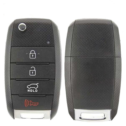 2014-2019 Kia Soul / 4-Button Flip Key / PN: 95430-B2100 / OSLOKA-875T (PS) (OEM Recase) 2014-2019 Kia Soul / 4-Button Flip Key / PN: 95430-B2100 / OSLOKA-875T (PS) (OEM Recase)
