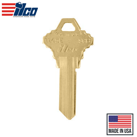 Ilco - SC8-BR SCHLAGE Key Blank Ilco - SC8-BR SCHLAGE Key Blank
