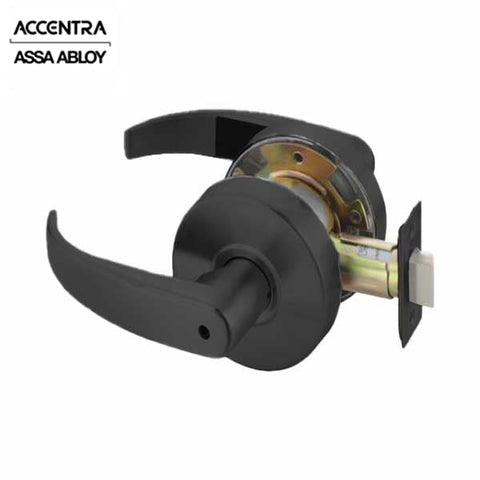 Accentra (Formerly Yale) - 4602LN - Cylindrical Lock Lever Set - Pacific Beach Lever - Black Suede - Privacy - Fire Rated -Grade 2 Accentra (Formerly Yale) - 4602LN - Cylindrical Lock Lever Set - Pacific Beach Lever - Black Suede - Privacy - Fire Rated -Grade 2