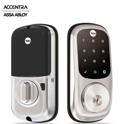 Accentra (Formerly Yale) - Assure YRD226 Electronic Keypad Deadbolt Lock - w/ Touchscreen - Schlage C - w/ Key Override Accentra (Formerly Yale) - Assure YRD226 Electronic Keypad Deadbolt Lock - w/ Touchscreen - Schlage C - w/ Key Override