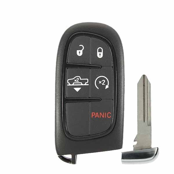 2013-2018 Dodge Ram / 5-Button Smart Key - Air Suspension / PN: 68159657 / GQ4-54T ( RSK-DODGE-RAM-5 ) - UHS Hardware 2013-2018 Dodge Ram / 5-Button Smart Key - Air Suspension / PN: 68159657 / GQ4-54T ( RSK-DODGE-RAM-5 ) - UHS Hardware