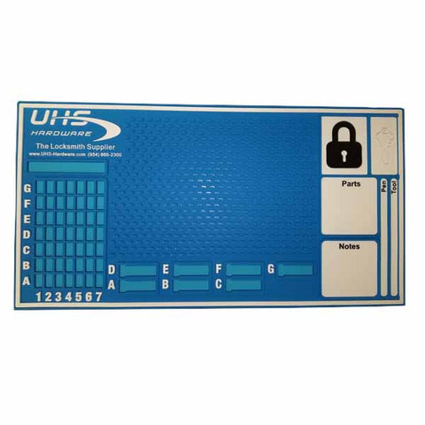 Deluxe Rekeying / Locking / Pinning Mat by UHS Hardware (10"x20″) - UHS Hardware Deluxe Rekeying / Locking / Pinning Mat by UHS Hardware (10"x20″) - UHS Hardware