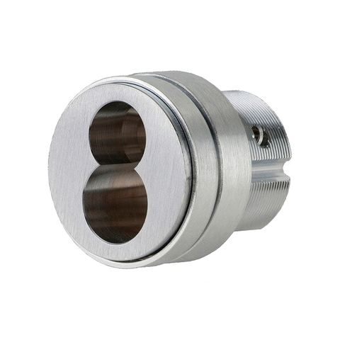 Schlage - FSIC Mortise Housing - 1-1/2" - 6-Pin - 626 - Satin Chrome - Straight Cam - Non Handed - UHS Hardware Schlage - FSIC Mortise Housing - 1-1/2" - 6-Pin - 626 - Satin Chrome - Straight Cam - Non Handed - UHS Hardware
