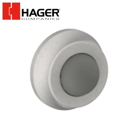 Hager - 250W - Convex Wall Stop
- Satin Chrome Hager - 250W - Convex Wall Stop
- Satin Chrome