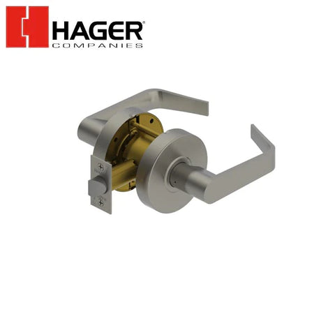 Hager - 2510 - Lever - Passage - 2-3/4" - Optional Finish - Optional Lever Hager - 2510 - Lever - Passage - 2-3/4" - Optional Finish - Optional Lever