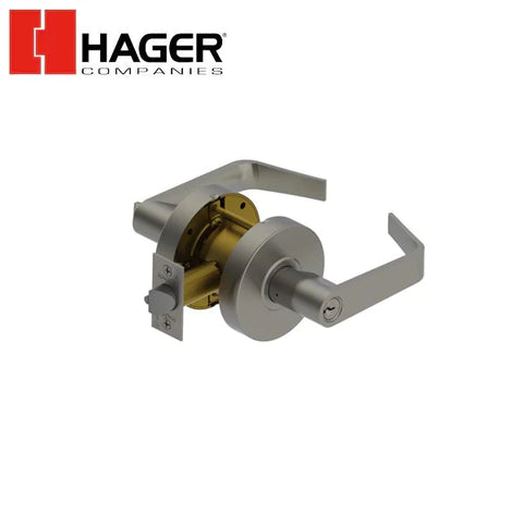 Hager - 2553 - Lever - Entry - 2-3/4" - Optional Finish - Optional Lever - Optional Keyway Hager - 2553 - Lever - Entry - 2-3/4" - Optional Finish - Optional Lever - Optional Keyway