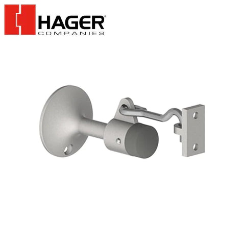 Hager - 256W - Manual Wall Stop & Holder
- Satin Chrome Hager - 256W - Manual Wall Stop & Holder
- Satin Chrome