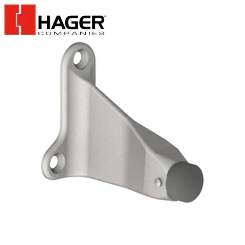 Hager - 260W - Angled Wall Stop - Satin Chrome Hager - 260W - Angled Wall Stop - Satin Chrome