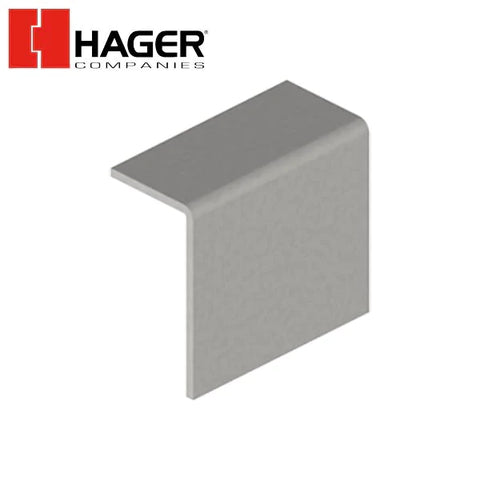 Hager - 274B - Door Guard Protective Plate - Satin Chrome Hager - 274B - Door Guard Protective Plate - Satin Chrome