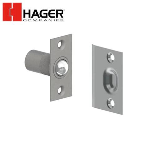 Hager - 321R - Adjustable Ball Catch with Strike - Optional Finish Hager - 321R - Adjustable Ball Catch with Strike - Optional Finish