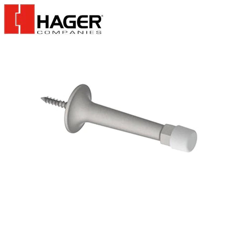 Hager - 324W - Light Duty Wall Bumper - Satin Chrome Hager - 324W - Light Duty Wall Bumper - Satin Chrome