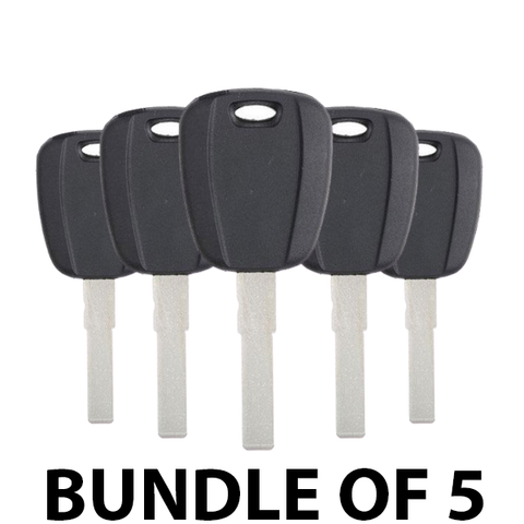 5 x 2015-2019 Jeep Renegade Fiat 500X - SIP22 Transponder Key - (48 AES Chip) (BUNDLE OF 5) - UHS Hardware 5 x 2015-2019 Jeep Renegade Fiat 500X - SIP22 Transponder Key - (48 AES Chip) (BUNDLE OF 5) - UHS Hardware