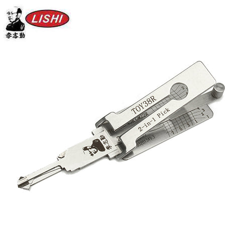 ORIGINAL LISHI TOY38R DH4R Toyota / 8-Cut / 2-in-1 / Pick & Decoder - UHS Hardware ORIGINAL LISHI TOY38R DH4R Toyota / 8-Cut / 2-in-1 / Pick & Decoder - UHS Hardware