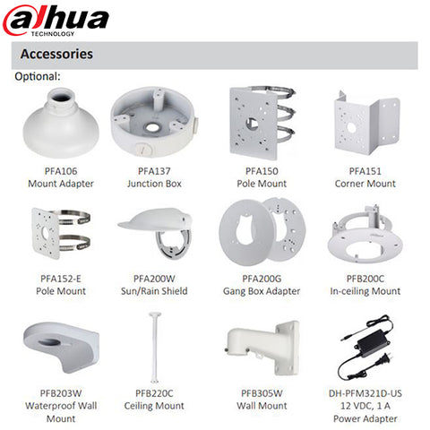 Dahua / IP Camera / 5MP Dome / 2.7 mm to 13.5 mm Motorized Vari-focal Lens / WDR / IP67 / IK10 / Starlight / 5 Year Warranty / DH-N53AM5Z - UHS Hardware Dahua / IP Camera / 5MP Dome / 2.7 mm to 13.5 mm Motorized Vari-focal Lens / WDR / IP67 / IK10 / Starlight / 5 Year Warranty / DH-N53AM5Z - UHS Hardware