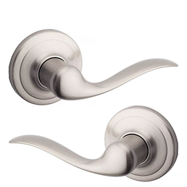 Kwikset - 720TNL - Tustin Lever - Round Rose - Passage - 15 - Satin Nickel - UHS Hardware Kwikset - 720TNL - Tustin Lever - Round Rose - Passage - 15 - Satin Nickel - UHS Hardware