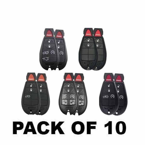 2008-2018 Dodge Chrysler Jeep / Fobik Key / M3N5WY783X (Bundle of 10) - UHS Hardware 2008-2018 Dodge Chrysler Jeep / Fobik Key / M3N5WY783X (Bundle of 10) - UHS Hardware