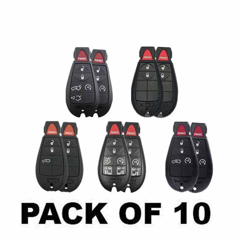 2008-2018 Dodge Chrysler Jeep / Fobik Key / M3N5WY783X (Bundle of 10) - UHS Hardware 2008-2018 Dodge Chrysler Jeep / Fobik Key / M3N5WY783X (Bundle of 10) - UHS Hardware