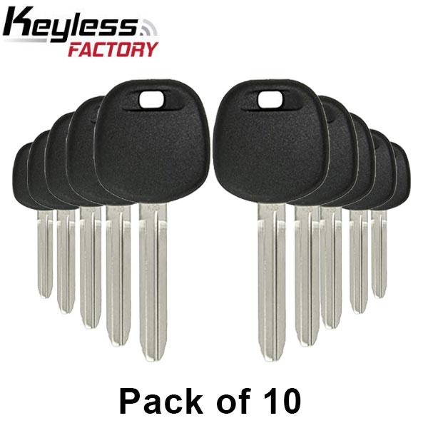 2010 - 2019 Toyota / Scion - TR 47 Transponder Key - (G Chip) (Bundle of 10) - UHS Hardware 2010 - 2019 Toyota / Scion - TR 47 Transponder Key - (G Chip) (Bundle of 10) - UHS Hardware