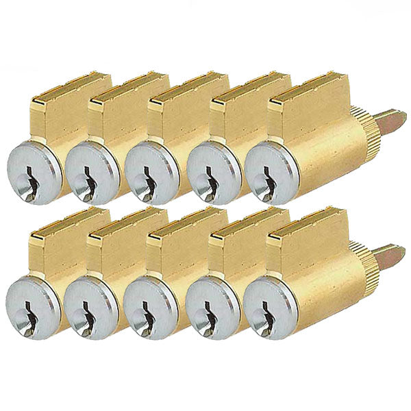 Premium Key-In-Knob (KIK) Cylinder - US26D - SC1 (Pack of 10) - UHS Hardware Premium Key-In-Knob (KIK) Cylinder - US26D - SC1 (Pack of 10) - UHS Hardware