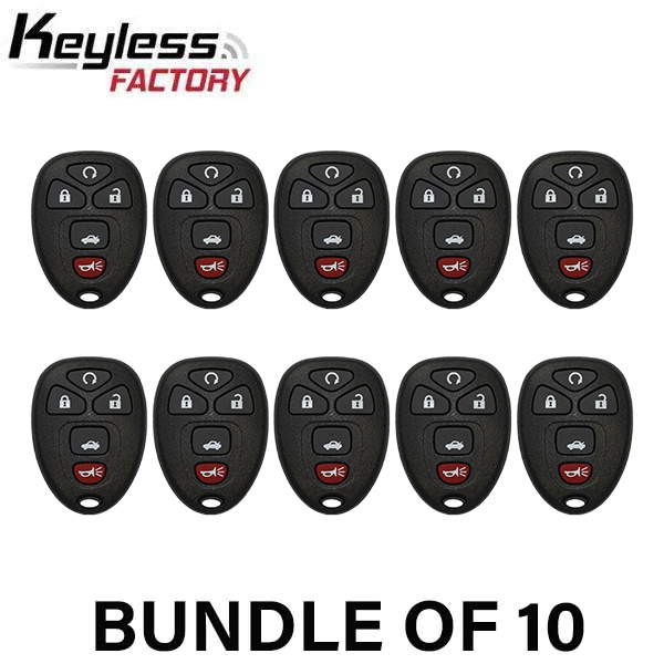 2005-2013 GM / 5-Button Keyless Entry Remote / OUC60270 / (AFTERMARKET) (Pack of 10) - UHS Hardware 2005-2013 GM / 5-Button Keyless Entry Remote / OUC60270 / (AFTERMARKET) (Pack of 10) - UHS Hardware