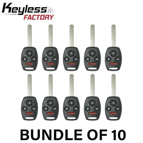 2008-2015 Honda Accord Pilot / 4-Button Remote Head Key / KR55WK49308 / (AFTERMARKET) (Bundle of 10) - UHS Hardware 2008-2015 Honda Accord Pilot / 4-Button Remote Head Key / KR55WK49308 / (AFTERMARKET) (Bundle of 10) - UHS Hardware