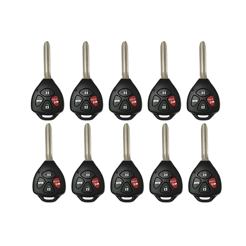 2010-2014 Toyota / 4-Button Remote Head Key / GQ4-29T / (AFTERMARKET) (BUNDLE OF 10) - UHS Hardware 2010-2014 Toyota / 4-Button Remote Head Key / GQ4-29T / (AFTERMARKET) (BUNDLE OF 10) - UHS Hardware