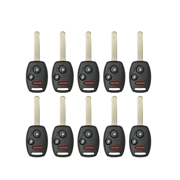 2005-2008 Honda Pilot / 3-Button Remote Head Key / CWTWB1U545 / (AFTERMARKET) (BUNDLE OF 10) - UHS Hardware 2005-2008 Honda Pilot / 3-Button Remote Head Key / CWTWB1U545 / (AFTERMARKET) (BUNDLE OF 10) - UHS Hardware