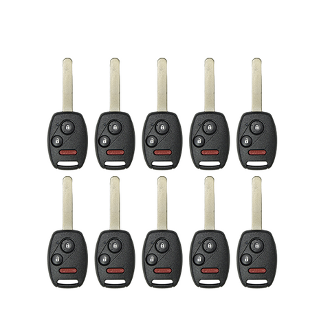 2005-2008 Honda Pilot / 3-Button Remote Head Key / CWTWB1U545 / (AFTERMARKET) (BUNDLE OF 10) - UHS Hardware 2005-2008 Honda Pilot / 3-Button Remote Head Key / CWTWB1U545 / (AFTERMARKET) (BUNDLE OF 10) - UHS Hardware