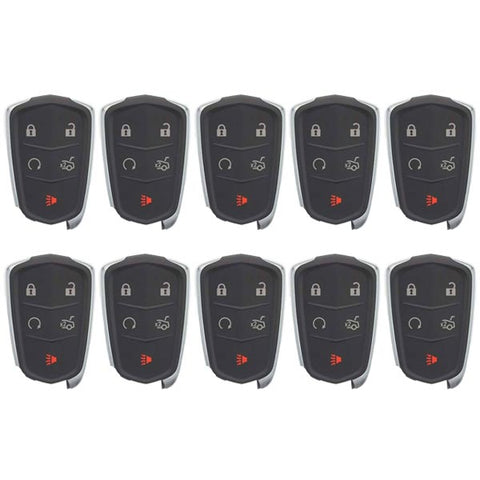 2014-2019 Cadillac / 5-Button Smart Key / PN: 13580811 / HYQ2AB (AFTERMARKET) (BUNDLE OF 10) - UHS Hardware 2014-2019 Cadillac / 5-Button Smart Key / PN: 13580811 / HYQ2AB (AFTERMARKET) (BUNDLE OF 10) - UHS Hardware