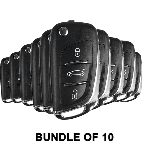 VVDI Super Remote / 3-Button Universal Remote Flip Key w/ Super Chip (Xhorse ) (BUNDLE OF 10) - UHS Hardware VVDI Super Remote / 3-Button Universal Remote Flip Key w/ Super Chip (Xhorse ) (BUNDLE OF 10) - UHS Hardware