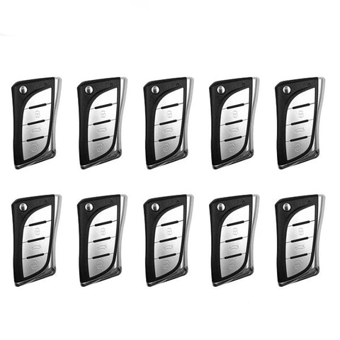 Xhorse VVDI Super Remote / Lexus Style / 3-Button Universal Flip Key / XT27 XT27A66 Super Chip for VVDI Tools (Pack of 10) - UHS Hardware Xhorse VVDI Super Remote / Lexus Style / 3-Button Universal Flip Key / XT27 XT27A66 Super Chip for VVDI Tools (Pack of 10) - UHS Hardware