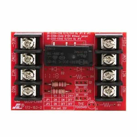 Seco-Larm - Relay Modules - 12/24VDC Trigger Voltage - One 5A Form C DPDT Relay - UHS Hardware Seco-Larm - Relay Modules - 12/24VDC Trigger Voltage - One 5A Form C DPDT Relay - UHS Hardware