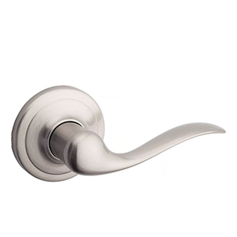 Kwikset - 720TNL - Tustin Lever - Round Rose - Passage - 15 - Satin Nickel - UHS Hardware Kwikset - 720TNL - Tustin Lever - Round Rose - Passage - 15 - Satin Nickel - UHS Hardware