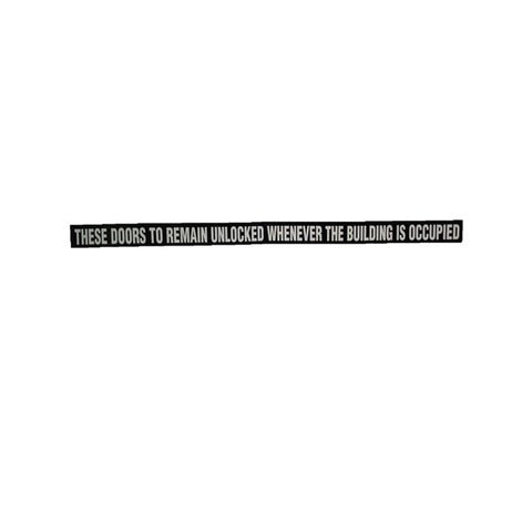Don-Jo - DD 6 - Door Decal - UHS Hardware Don-Jo - DD 6 - Door Decal - UHS Hardware