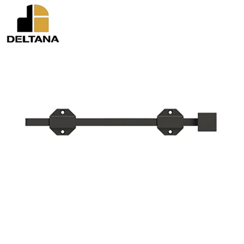 Deltana - 12" Modern Surface Bolt - Heavy Duty - Solid Brass - Optional Finish Deltana - 12" Modern Surface Bolt - Heavy Duty - Solid Brass - Optional Finish