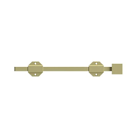 Deltana - 12" Modern Surface Bolt - Heavy Duty - Solid Brass - Optional Finish Deltana - 12" Modern Surface Bolt - Heavy Duty - Solid Brass - Optional Finish