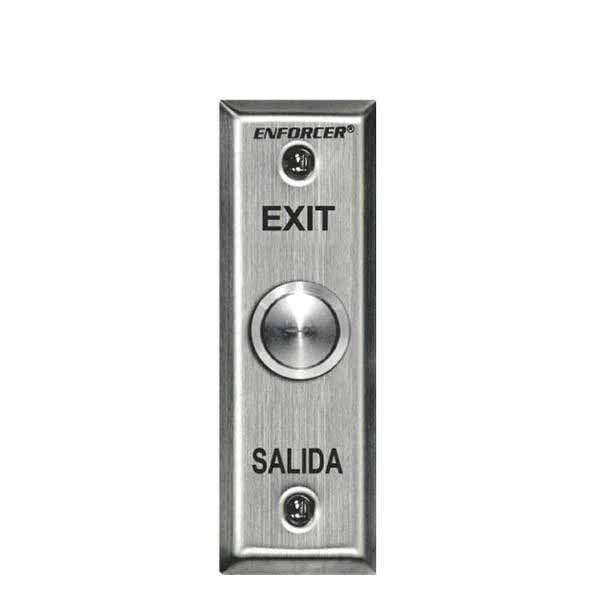Seco-Larm - Vandal Resistant RTE Pushbutton Wall Plate - Slimline - UHS Hardware Seco-Larm - Vandal Resistant RTE Pushbutton Wall Plate - Slimline - UHS Hardware