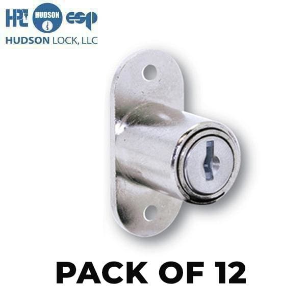 12 x HPC - 1030FM - Flush Mount Plunger Lock (PACK OF 12) - UHS Hardware 12 x HPC - 1030FM - Flush Mount Plunger Lock (PACK OF 12) - UHS Hardware