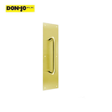 Don-Jo - 7116 - Pull Plate - Optional Finish - UHS Hardware Don-Jo - 7116 - Pull Plate - Optional Finish - UHS Hardware