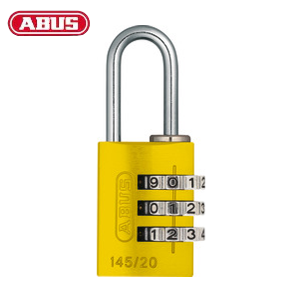Abus - 14520 - Combination Lock 145/20 Lock-Tag - Optional Finish - UHS Hardware