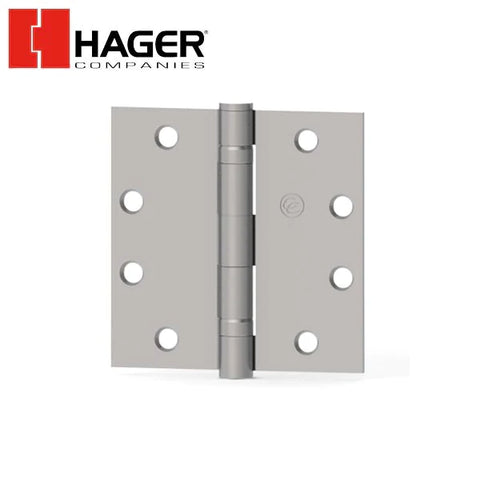 Hager - ECBB 1100 - Full Mortise - 5-Knuckle - Ball Bearing - Standard Weight - 4.5" x 4.5" - Optional Finish - Optional Pin Function Hager - ECBB 1100 - Full Mortise - 5-Knuckle - Ball Bearing - Standard Weight - 4.5" x 4.5" - Optional Finish - Optional Pin Function