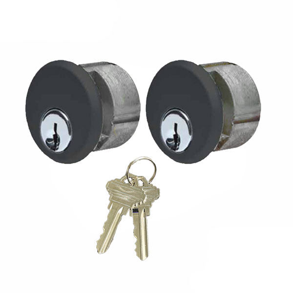 ILCO - Keyed Mortise - Schlage C Keyway - AR Cam - Zinc - KA2 - DU - Dark Bronze - UHS Hardware