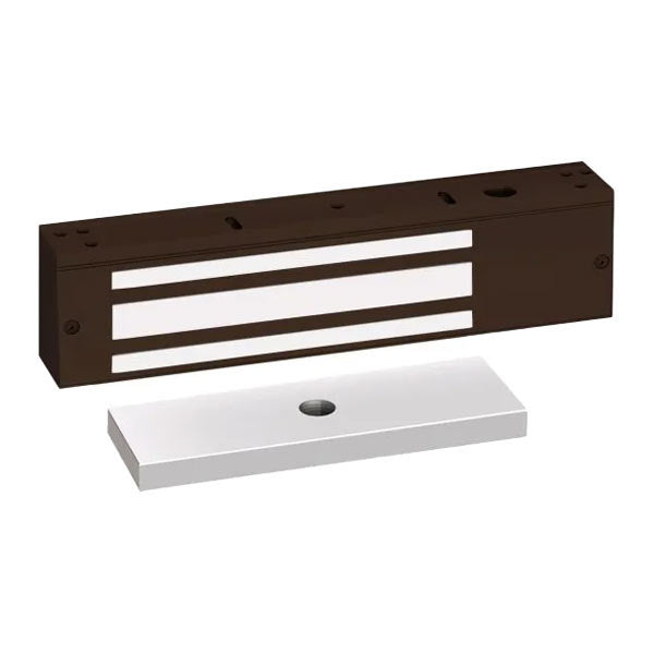 SDC - 1581X - Single Magnetic Lock - Surface Mount - 650lbs. - 12/24VDC - Dark Bronze - Grade 1 - UHS Hardware SDC - 1581X - Single Magnetic Lock - Surface Mount - 650lbs. - 12/24VDC - Dark Bronze - Grade 1 - UHS Hardware