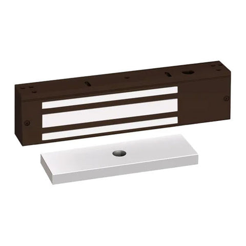 SDC - 1581X - Single Magnetic Lock - Surface Mount - 650lbs. - 12/24VDC - Dark Bronze - Grade 1 - UHS Hardware SDC - 1581X - Single Magnetic Lock - Surface Mount - 650lbs. - 12/24VDC - Dark Bronze - Grade 1 - UHS Hardware