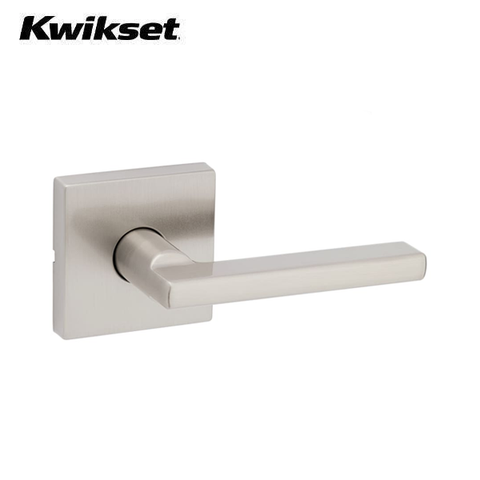 Kwikset - Halifax Lever Set - Square Rose - Optional Finish - Optional Function - SmartKey Technology - Grade 2 Kwikset - Halifax Lever Set - Square Rose - Optional Finish - Optional Function - SmartKey Technology - Grade 2