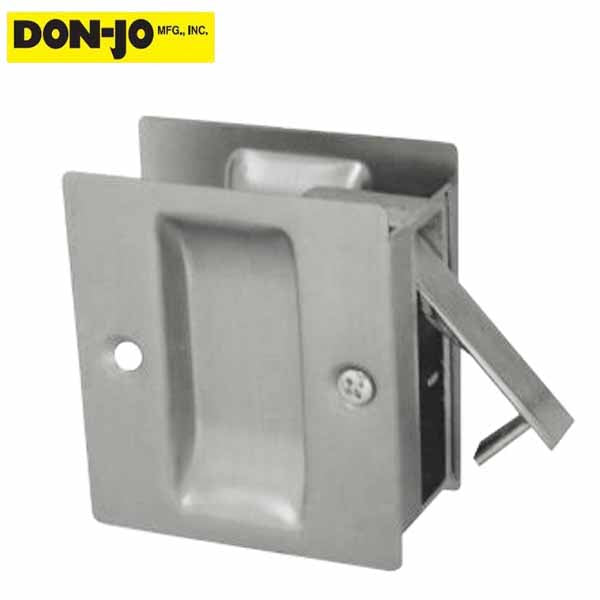 Don-Jo - Pocket Door Lock - Silver (PDL-100-625) - UHS Hardware Don-Jo - Pocket Door Lock - Silver (PDL-100-625) - UHS Hardware