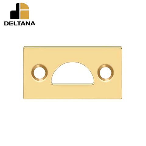 Deltana - Mortise Strike - Solid Brass - Optional Finish Deltana - Mortise Strike - Solid Brass - Optional Finish