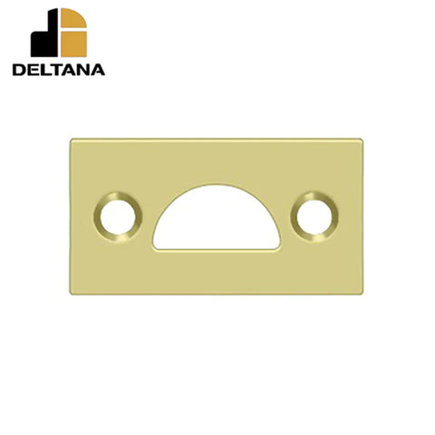 Deltana - Mortise Strike - Solid Brass - Optional Finish Deltana - Mortise Strike - Solid Brass - Optional Finish