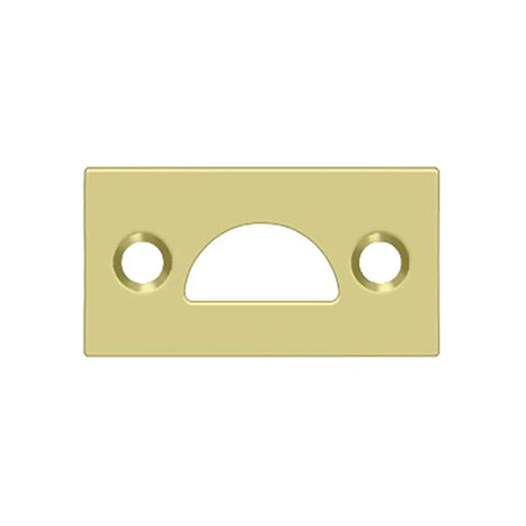 Deltana - Mortise Strike - Solid Brass - Optional Finish Deltana - Mortise Strike - Solid Brass - Optional Finish